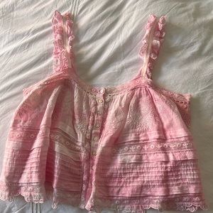 NWOT loveshackfancy sully tank